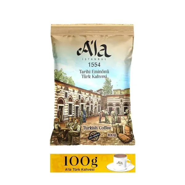 Beta A'la 1554 Tarihi Eminönü Türk Kahvesi 100 GR