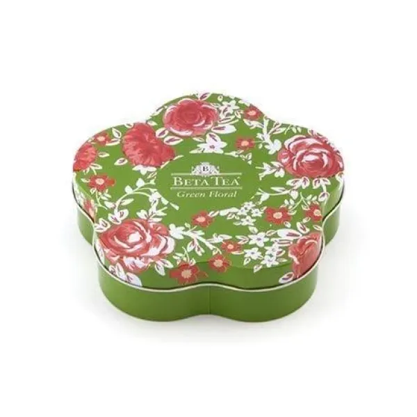 Beta Green Floral Metal Ambalaj 100 GR