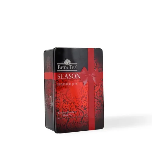 Season Summer Joy Bardak Poşet Metal Ambalaj 80 x 2 GR (Seylan Çayı - Ceylon Tea)