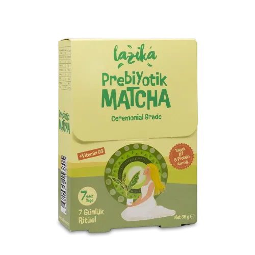 Prebiyotik Matcha, 7 saşe, 35 gr