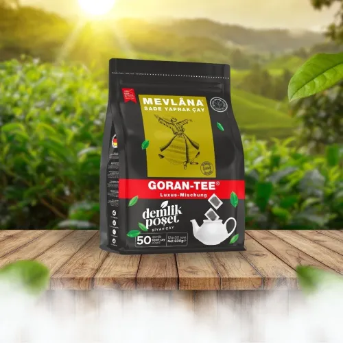 Mevlana Çay Siyah Demlik Poşet 600g