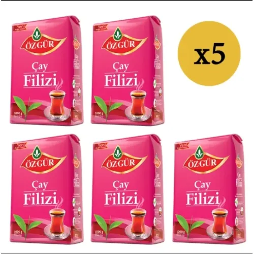 ÖZGÜR Filiz Çayı 1000 Gr x 5 Adet