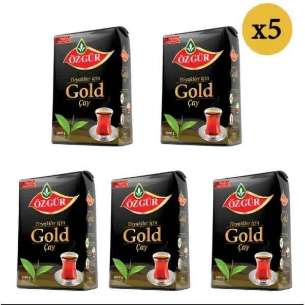 ÖZGÜR Gold Çayı 1000 Gr x 5 Adet