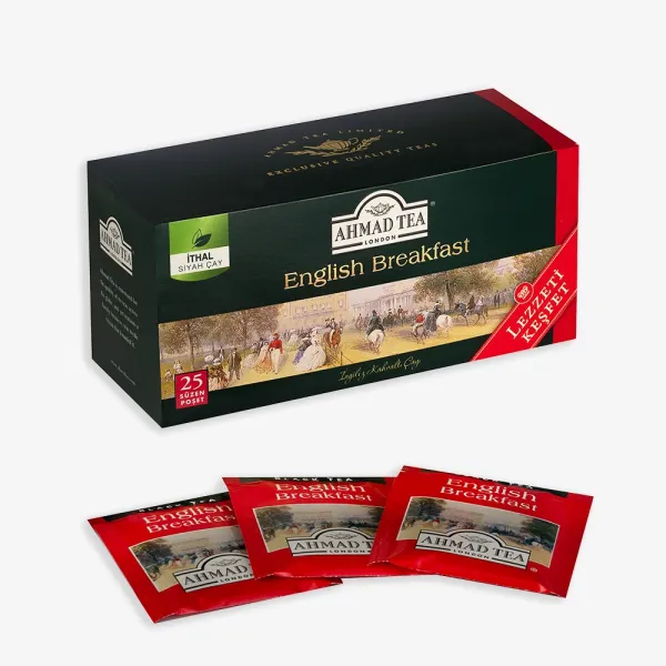 AHMAD TEA English Breakfast Bardak Poşet Çay 25’li 50 G