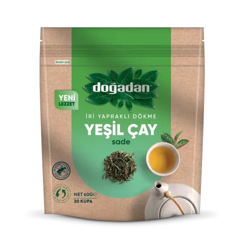 Doğadan Dökme Yeşil Çay Sade