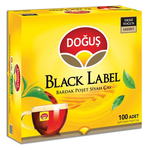 Doğuş Black Label 100'lü Bardak Poşet