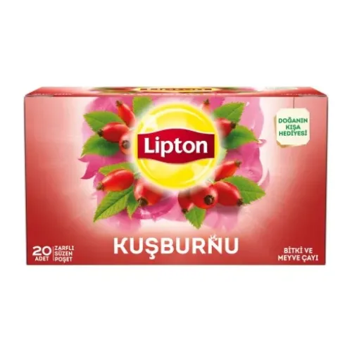Lipton Kuşburnu Meyve Çayı 20'li