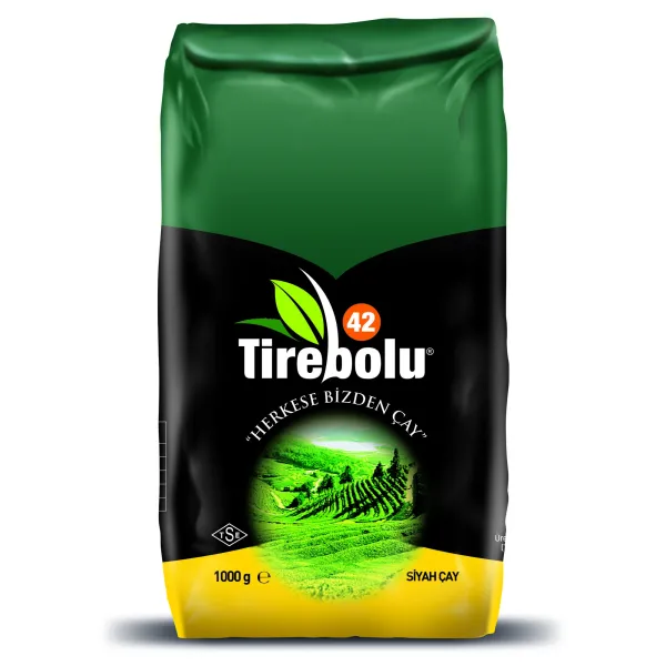 Tirebolu 42 1000 Gr Paket Siyah Çay