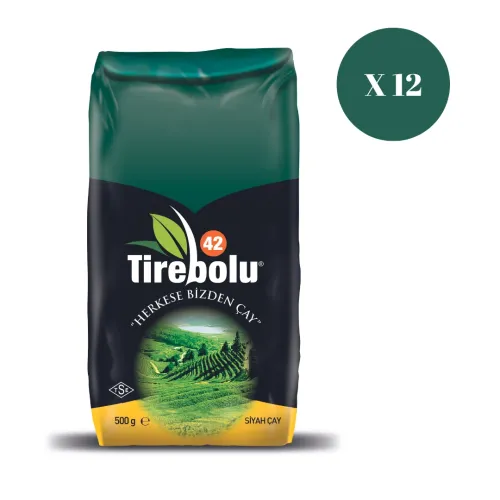Tirebolu 42 - 12 x 500 Gr Paket Siyah Çay Koli